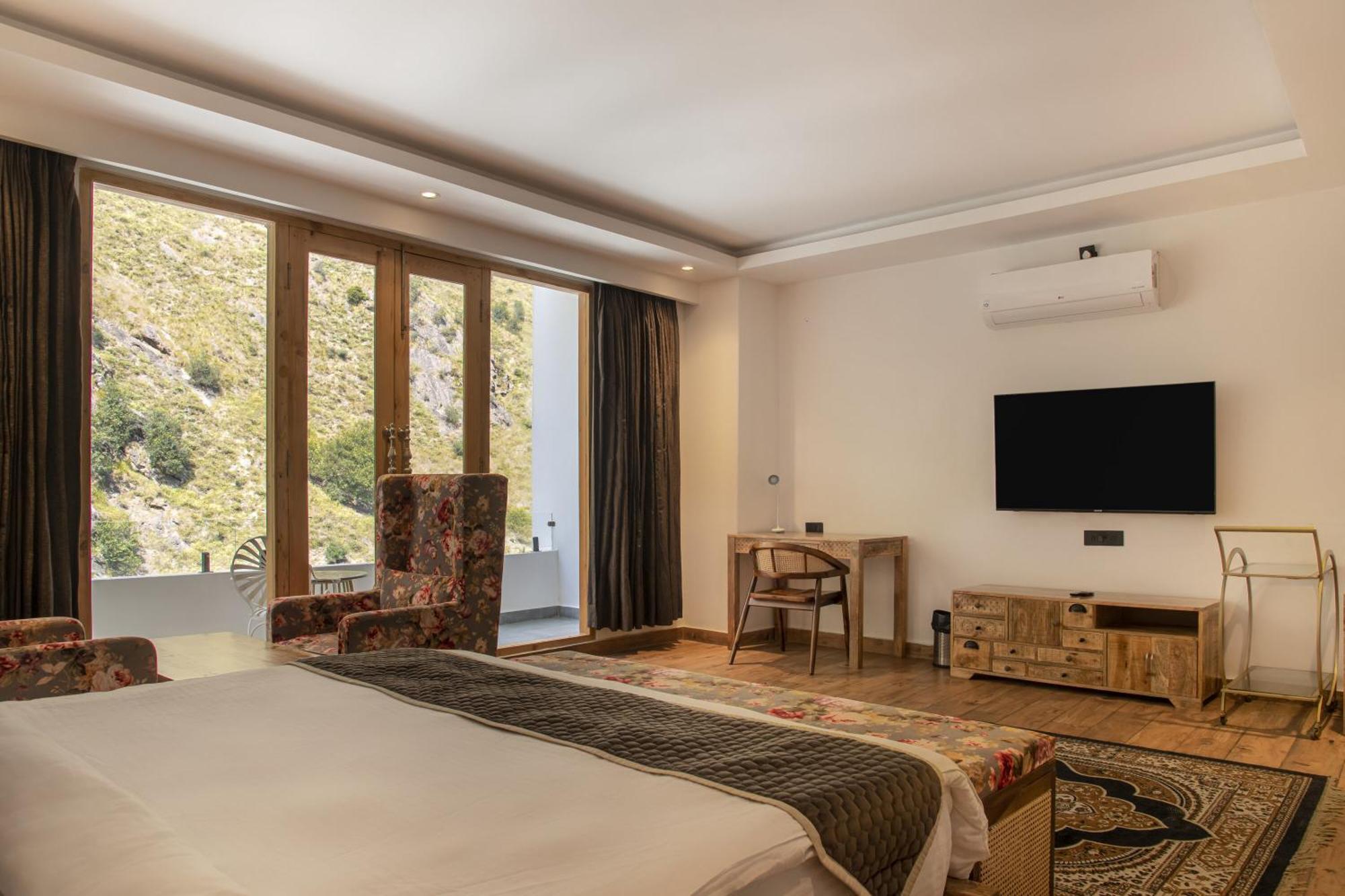 Echor Palm Bliss Riverside Resort & Spa Kasol Exterior photo