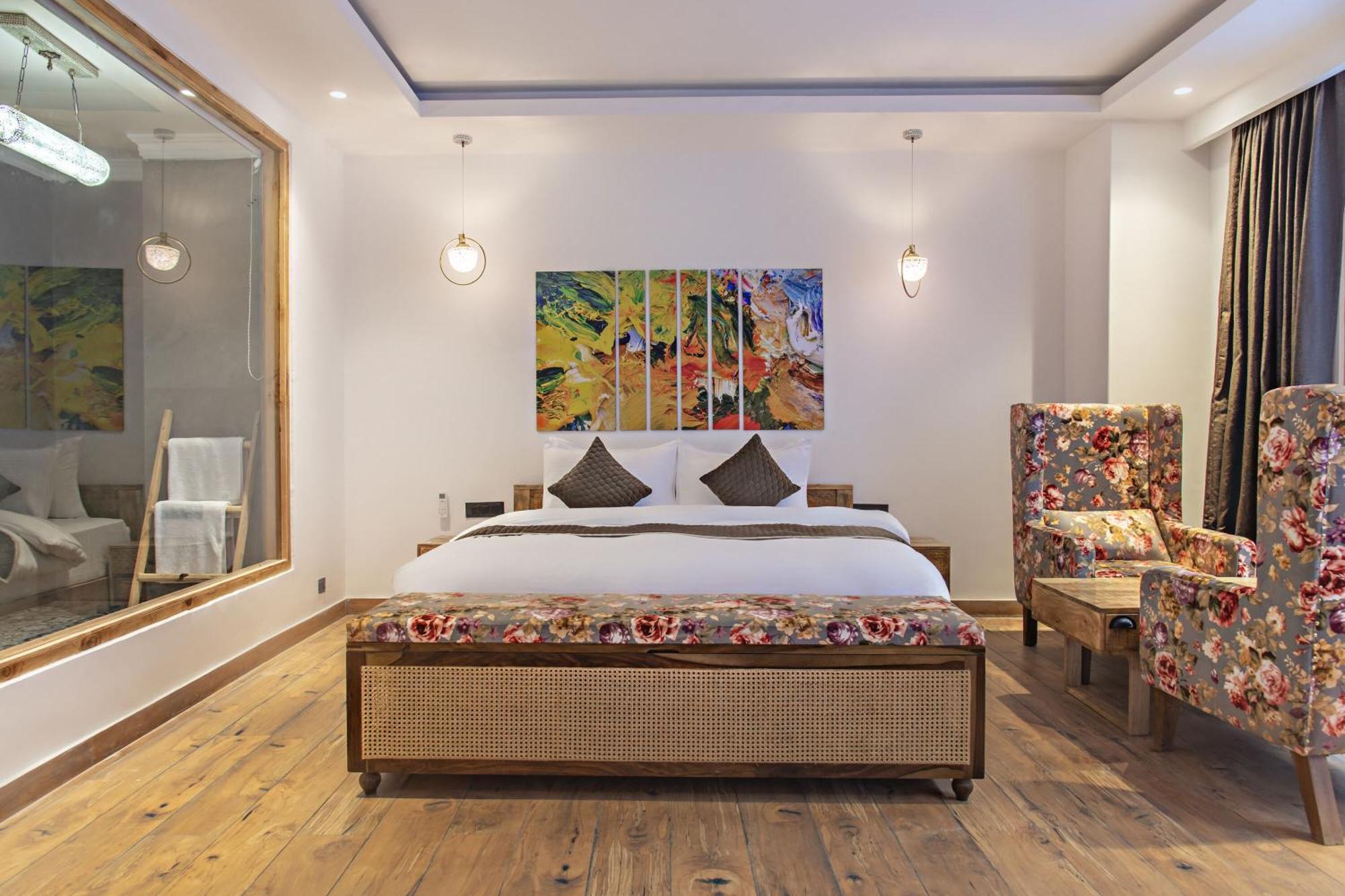 Echor Palm Bliss Riverside Resort & Spa Kasol Exterior photo