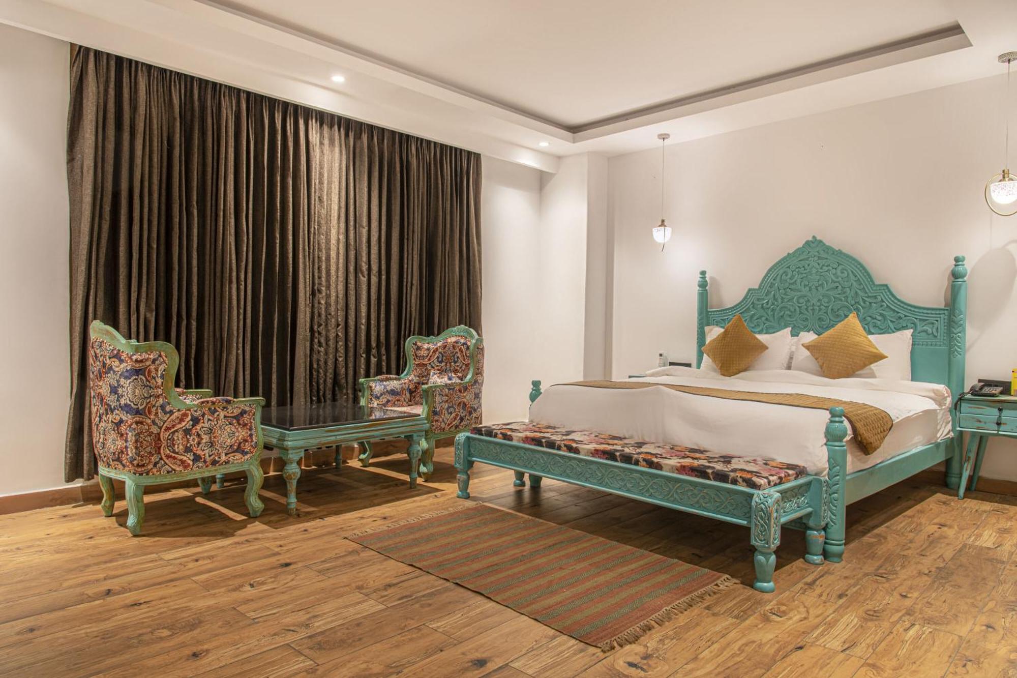 Echor Palm Bliss Riverside Resort & Spa Kasol Exterior photo