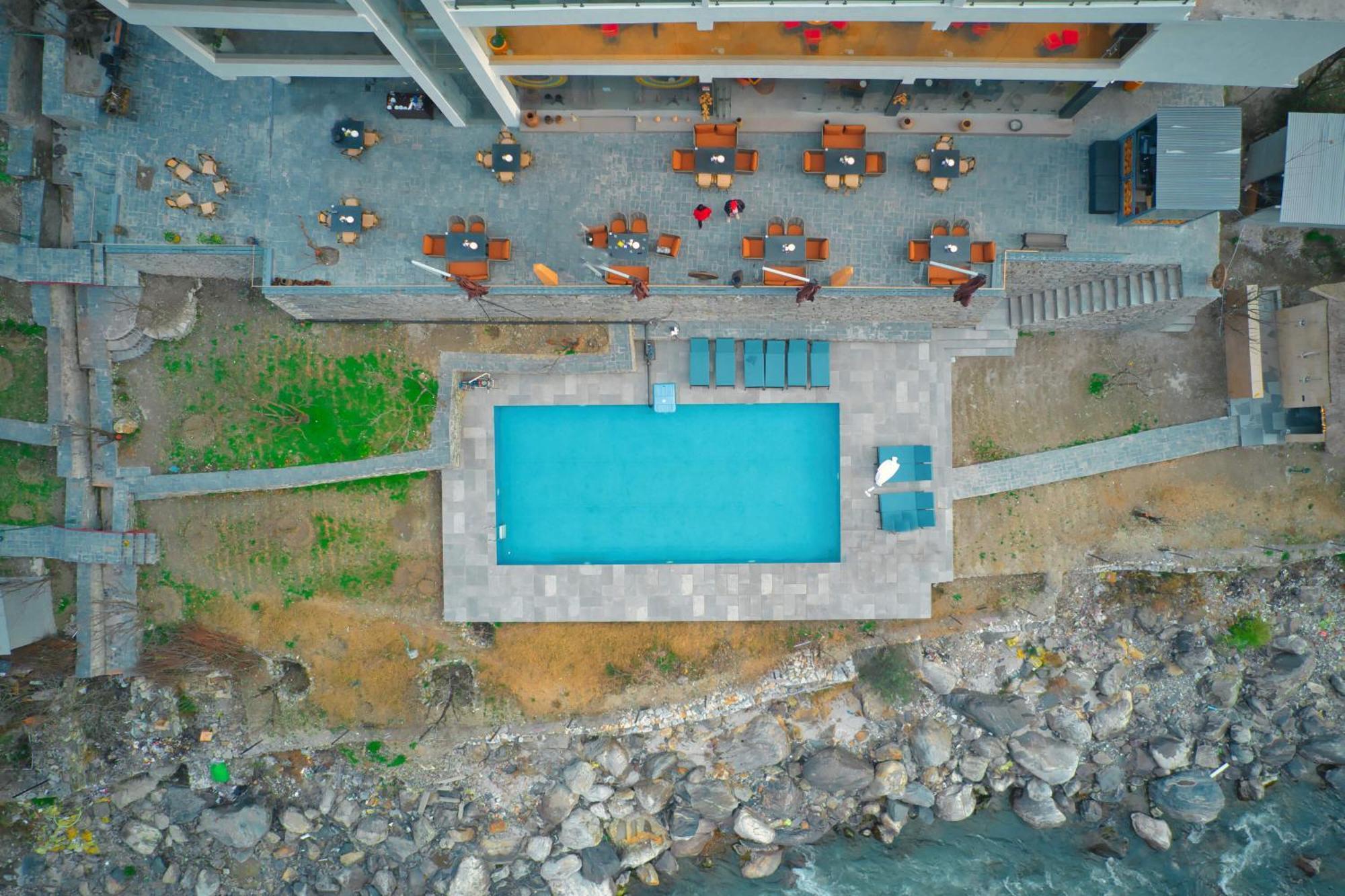 Echor Palm Bliss Riverside Resort & Spa Kasol Exterior photo
