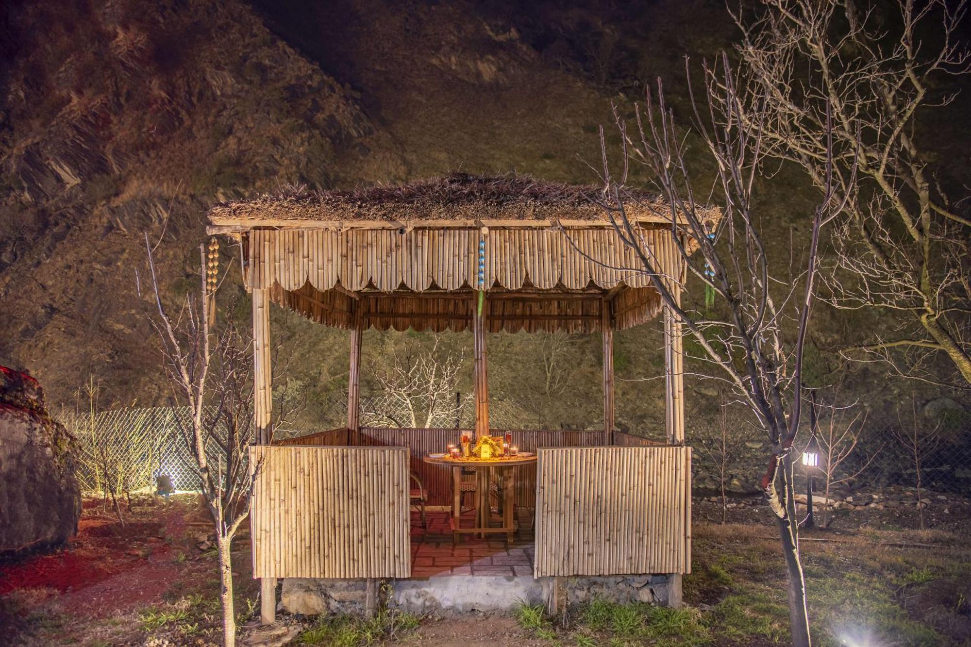 Echor Palm Bliss Riverside Resort & Spa Kasol Exterior photo