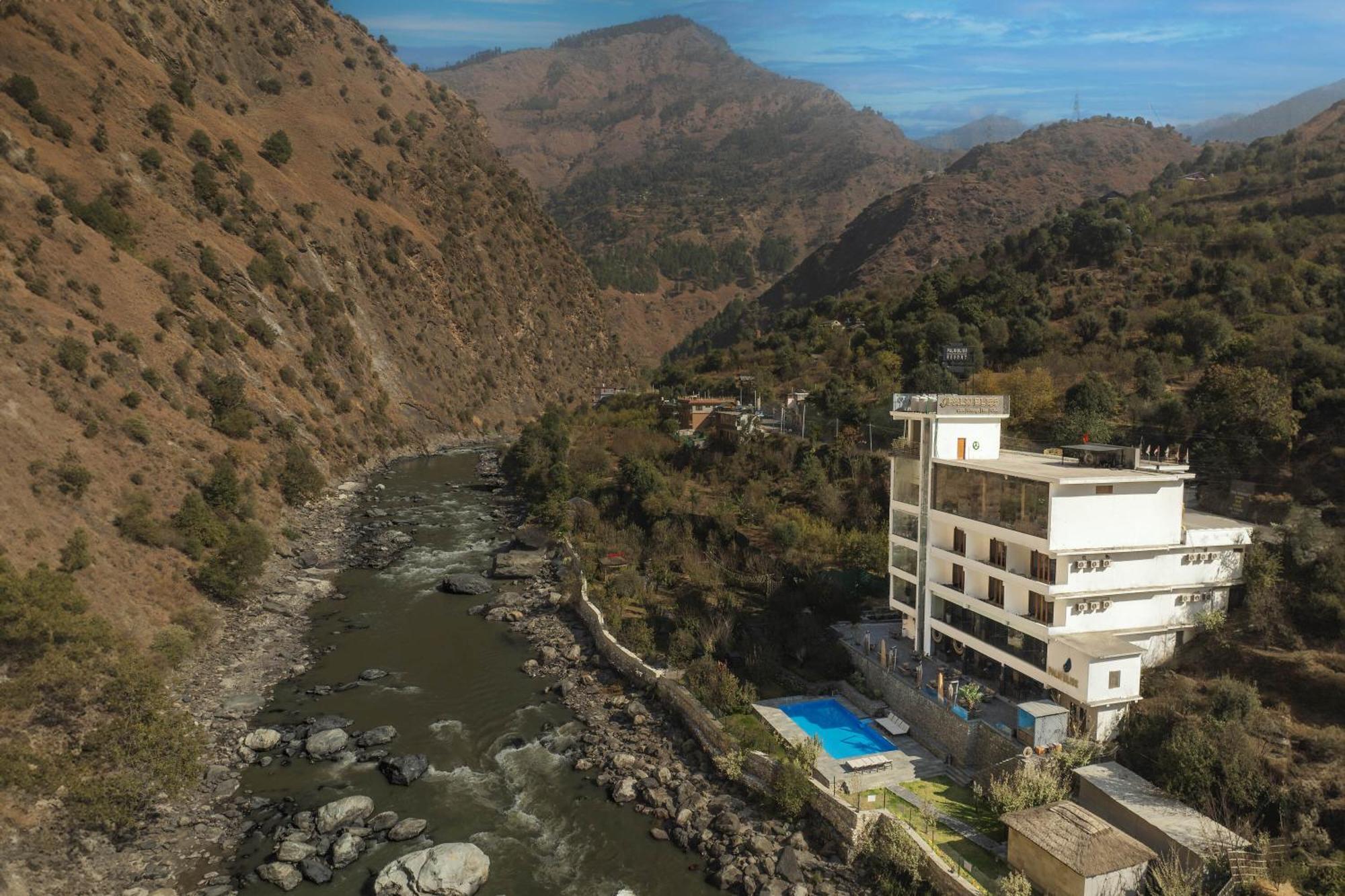 Echor Palm Bliss Riverside Resort & Spa Kasol Exterior photo
