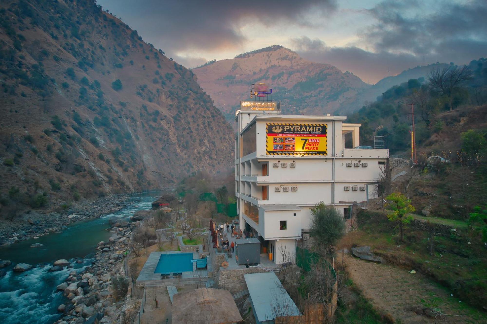 Echor Palm Bliss Riverside Resort & Spa Kasol Exterior photo
